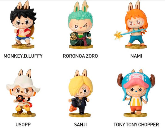 Figura sorpresa Labubu One piece