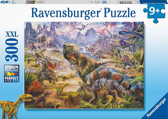 Rompecabezas de 300 Piezas XXL Ravensburger - Mundo Dinosaurios