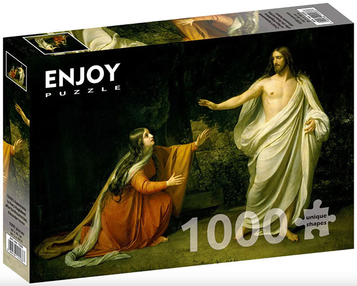 Rompecabezas de 1000 Piezas Marca Enjoy - Alexander Ivanov - Aparición de Cristo a María