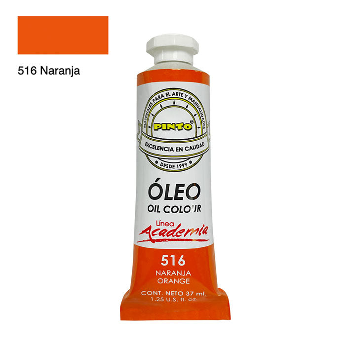 ÓLEO PINTO ACADEMIA 516 - Naranja 37ML
