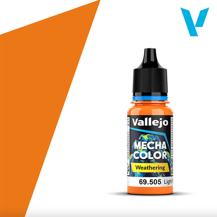Vallejo Mecha Weathering - Wash Acrílico (Base Agua) - 69.505 Light Rust Wash 18ml