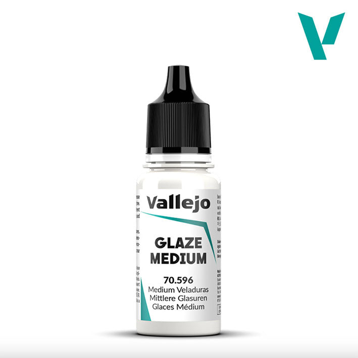 Vallejo - Medium Veladuras Acrílico (Base Agua) - Glaze Medium - (Varios tamaños)