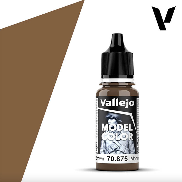 Pintura Acrílica - Vallejo Model Color 70.875 (Beige Brown) - Marrón Beige 18ml