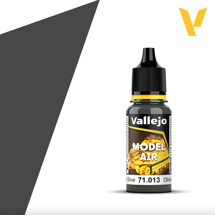 Pintura Acrílica - Vallejo Model Air 71.013 (Olive Yellow) - Oliva Amarillo 18ml