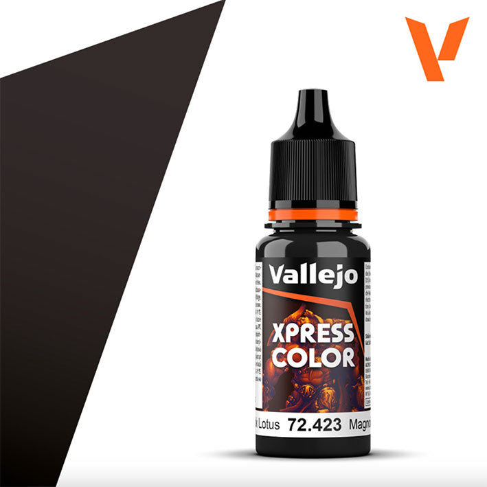 Pintura Acrílica - Vallejo Xpress Color 72.423 (Black Lotus) - Magnolia Negra 18ml