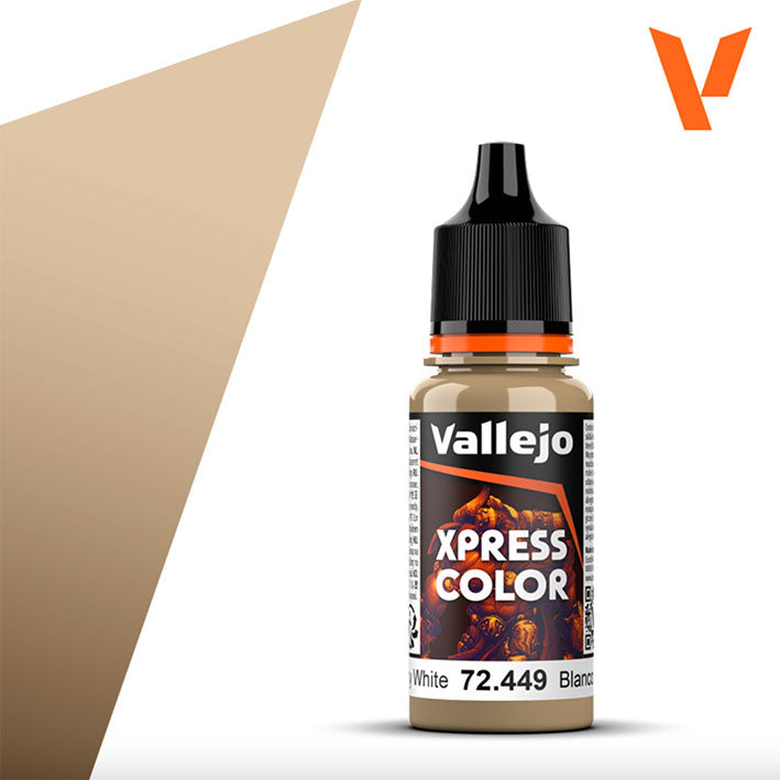 Pintura Acrílica - Vallejo Xpress Color 72.449 (Mummy White) - Blanco Momia 18ml