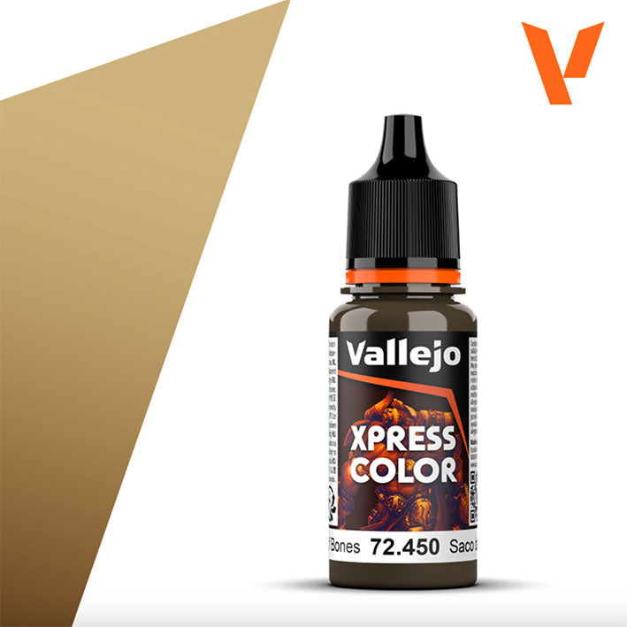 Pintura Acrílica - Vallejo Xpress Color 72.450 (Bag of Bones) - Saco de Huesos 18ml