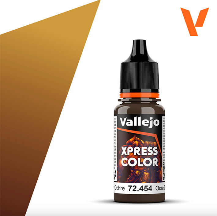 Pintura Acrílica - Vallejo Xpress Color 72.454 (Desert Ochre) - Ocre Desierto 18ml
