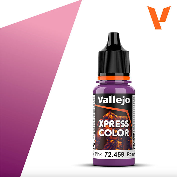 Pintura Acrílica - Vallejo Xpress Color 72.459 (Fluid Pink) - Rosa Fluido 18ml