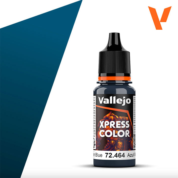 Pintura Acrílica - Vallejo Xpress Color 72.464 (Wagram Blue) - Azul Wagram 18ml