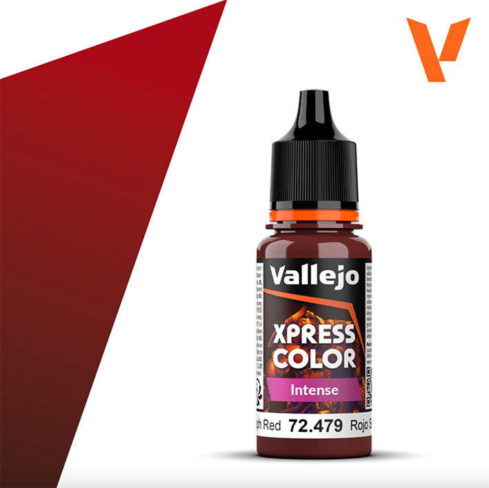 Pintura Acrílica - Vallejo Xpress Color 72.479 (Seraphim Red) - Rojo Serafín 18ml