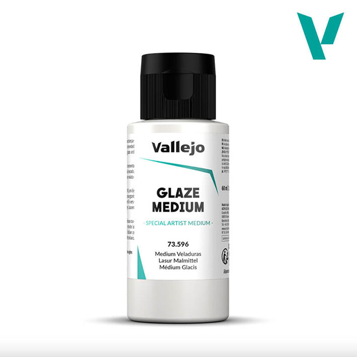 Vallejo - Medium Veladuras Acrílico (Base Agua) - Glaze Medium - (Varios tamaños)