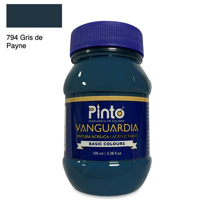 ACRÍLICA PINTO VANGUARDIA 794 - Gris de Payne 100ML