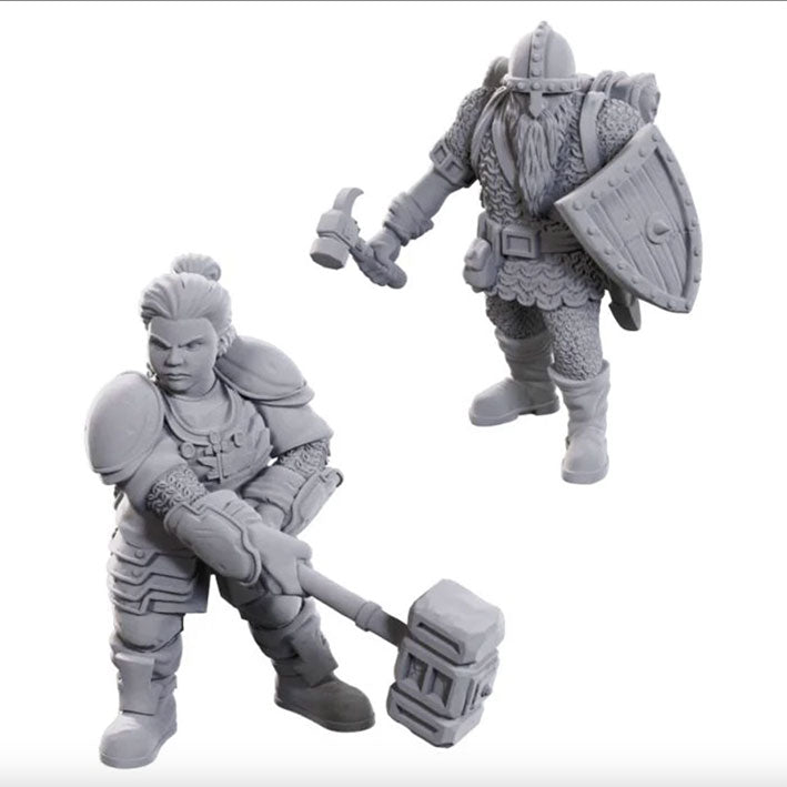 Miniatura SIN PINTAR - WizKids - D&D Nolzur's - Dwarves