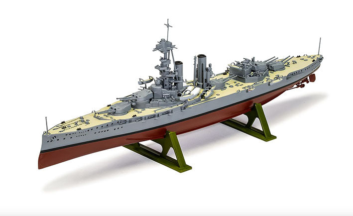 Modelo a escala 1/600 para armar: HMS Iron Duke