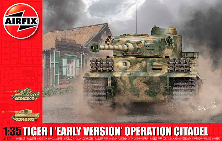 Modelo a escala 1/35 para armar: Tanque Tiger I