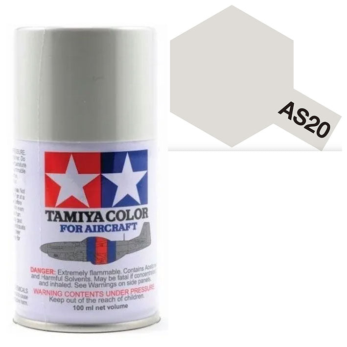 Pintura Aerosol Laca - Tamiya AS20 (Insignia White US NAVY) - Blanco Insignia de la Marina Estadounidense 100ml