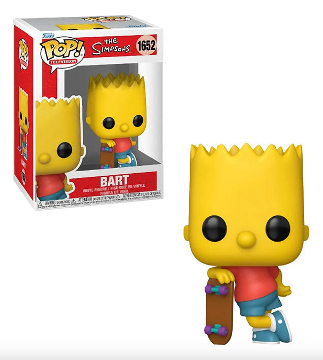 Funko Pop Tv: Los Simpsons - Bart con patineta