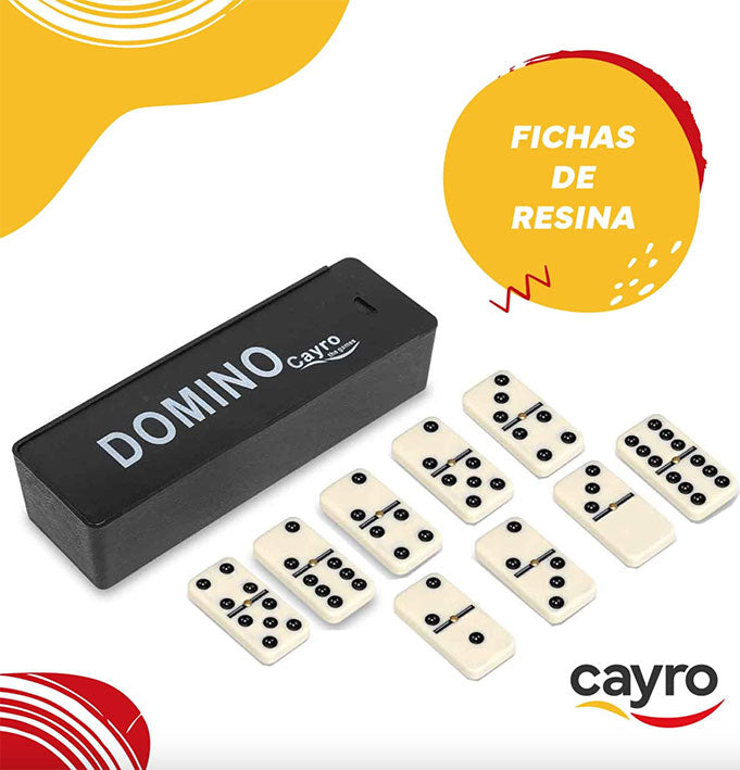 DOMINO DOBLE 6: Juego de Mesa - Cayro