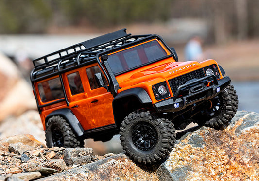 Auto Radio Control - TRAXXAS - DEFENDER 4X4 Trail Truck (Naranja) Escala 1/18