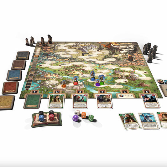 Juego de Mesa - Devir: El Señor de los Anillos – Aventura Hacia el Monte del Destino