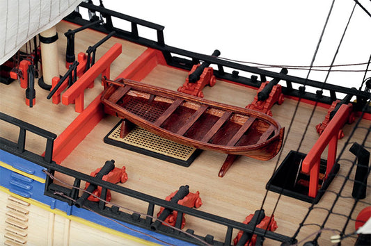 Modelo a escala de madera 1/50 para armar: HMS Endeavour BB514 - Billing Boats