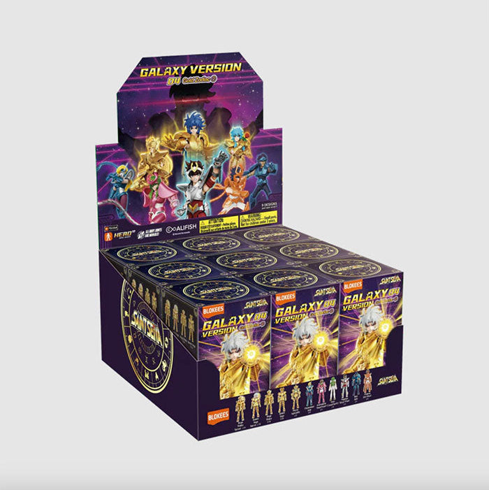 Blokees Saint Seiya Galaxy Version: 04 Gold Zodiac ② - 1 Figura Armable Sorpresa