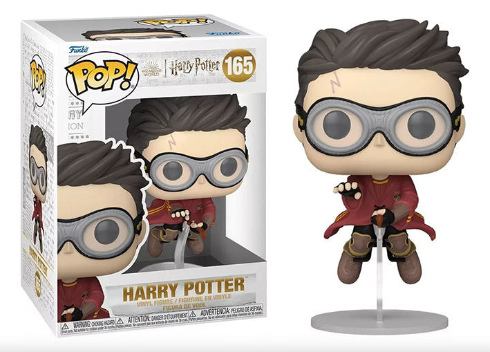 Funko Pop Movies: Harry Potter y el prisionero de Azkaban - Harry con Escoba Quidditch