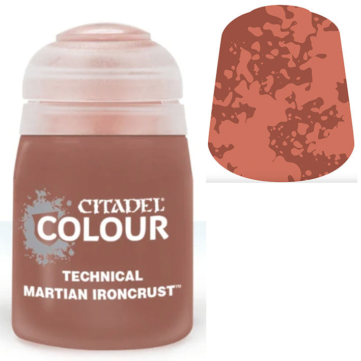 Efecto Pintura Acrílica - Citadel Technical (Martian Ironcrust) - Corteza de Hierro Marciana 24ml