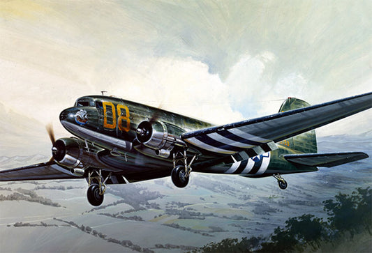 Modelo a escala 1/72 para armar: C - 47 SKYTRAIN