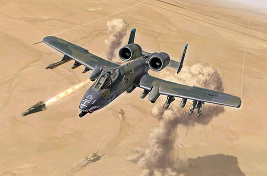 Modelo a escala 1/72 para armar: A-10 A/C THUNDERBOLT ll - GULF WAR