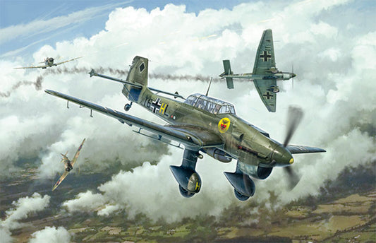 Modelo a escala 1/48 para armar: Junkers JU-87B Stuka