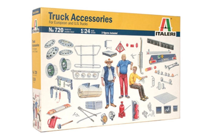 Modelo a escala 1/24 para armar: TRUCK ACCESSORIES