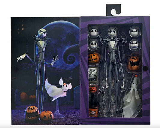 NECA - Night Before Christmas - Ultimate Jack Skellington Figura Articulada 7"