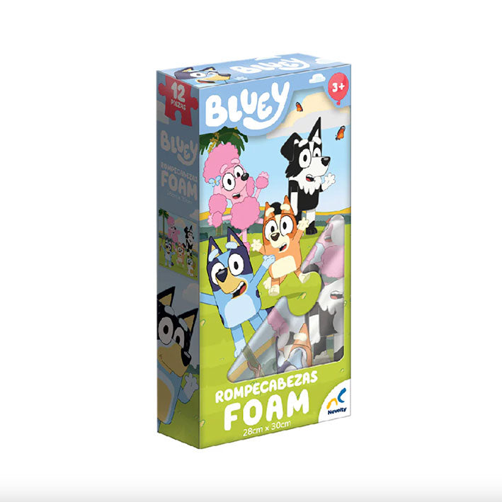ROMPECABEZAS EN FOAM 12 PIEZAS NOVELTY: Bluey