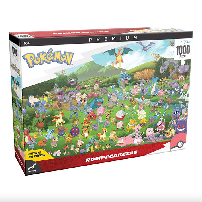 ROMPECABEZAS 1000 PIEZAS NOVELTY: Premium Pokemon