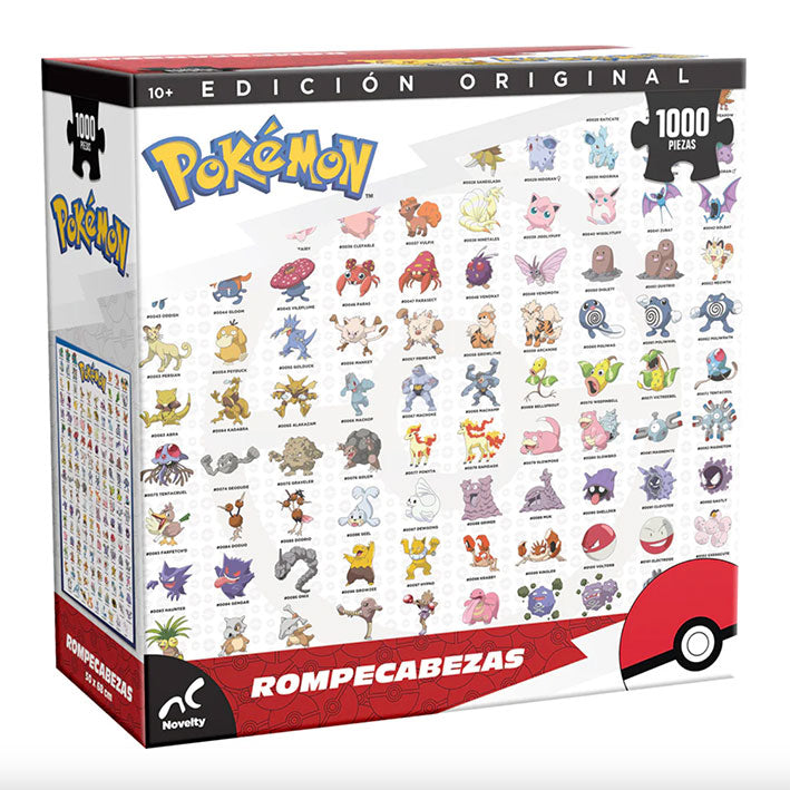 ROMPECABEZAS 1000 PIEZAS NOVELTY: Pokemon