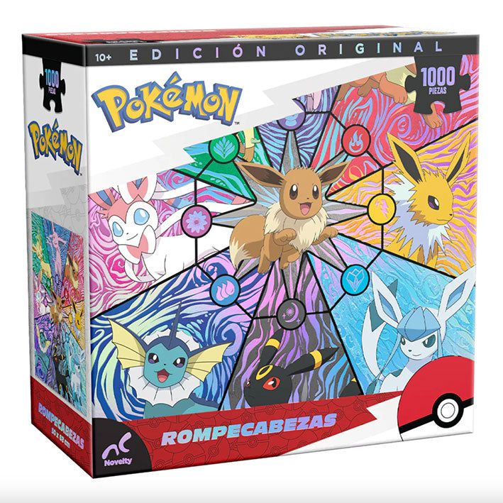 ROMPECABEZAS 1000 PIEZAS NOVELTY: Pokemon Eevee