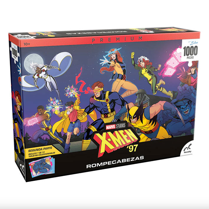 ROMPECABEZAS 1000 PIEZAS NOVELTY: X-Men 97 2da Edición Premium