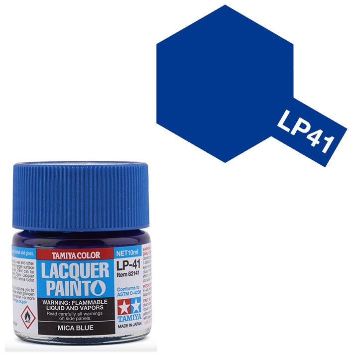 Pintura Laca - Tamiya LP41 (Mica Blue) - Mica Azul 10ml