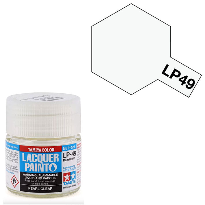 Barniz Laca - Tamiya LP49 (Pearl Clear) - Barniz Transparente Perla 10ml
