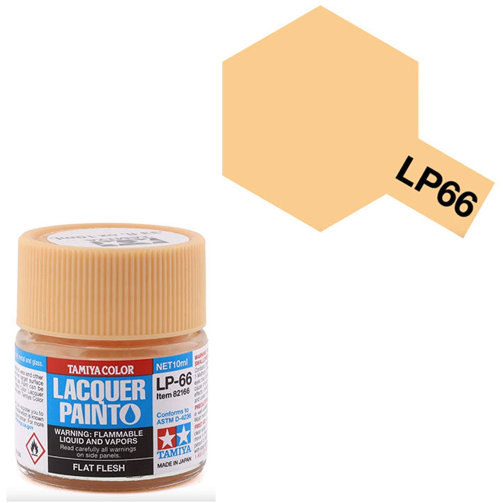 Pintura Laca - Tamiya LP66 (Flat Flesh) - Piel Mate 10ml