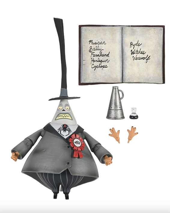 NECA - Night Before Christmas - Colección 2 Figuras Articuladas 7" - Jack y Mayor Ultimate