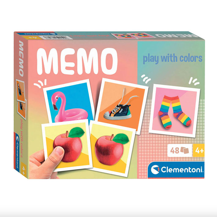 MEMORIA Memo Pocket Juega Con Colores: Juego de Mesa
