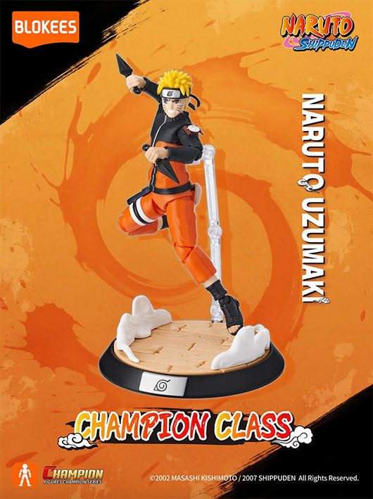 Blokees Figura Armable Naruto Konoha Miki Man: Champion Class - Naruto Uzumaki