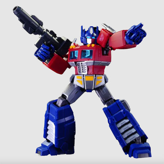 Blokees Figura Armable de Transformers: Edición Acción con Luz - Optimus Prime G1