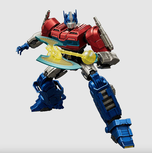 Blokees Figura Armable de Transformers: Action Edition 04 con Luz - ONE Optimus Prime