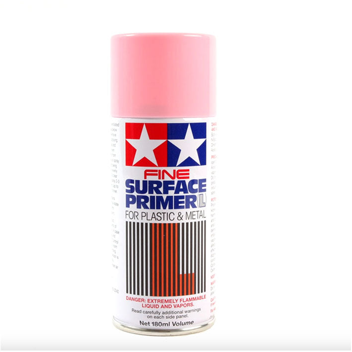 Primer en Aerosol - Tamiya Fine Surface Primer - Imprimación en Aerosol (Varios Colores) 180ml