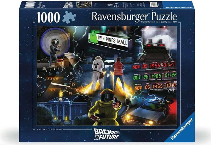 Rompecabezas de 1000 Piezas Ravensburger - Back to the Future
