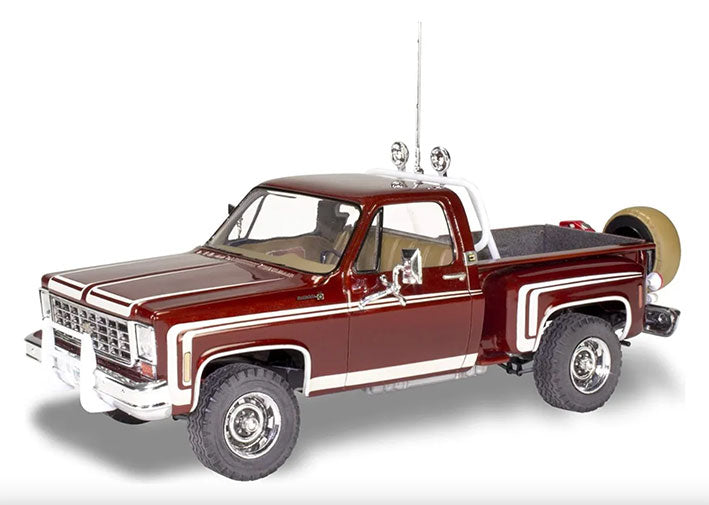 Modelo a escala 1/24 para armar: Pickup Stepside 1976 Chevy Sports